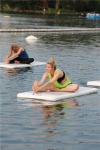 Lightweight Water Aerobics Mat , Personalized Water Yoga Board Tearproof