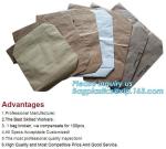 Kraft Paper Sack With Pp Woven Plastic Raw Material Compound Kraft Paper Bag