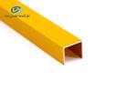 2.4m Length Aluminium Channel Profiles Electrophoresis Treatment Gold Color For