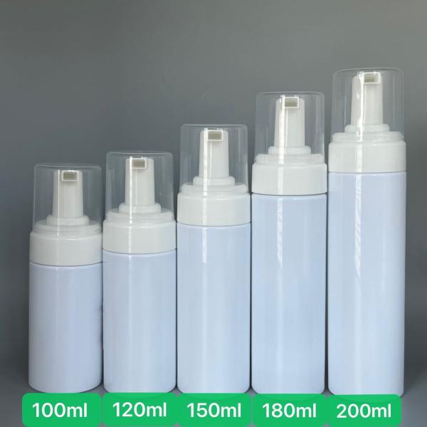 40mm PP Foam Pump Bottle for Wash and Shaving Cream Cleaning Liquid Dispenser No