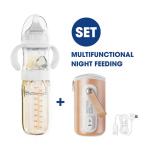 8 Oz 240Ml Formula Making Bottles Portable Anti Colic PPSU Baby Feeding Bottle