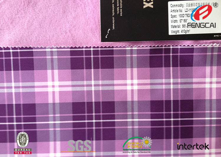 Polyester Composite Softshell Fabric TPU Coated Fabric For Winter Jacket