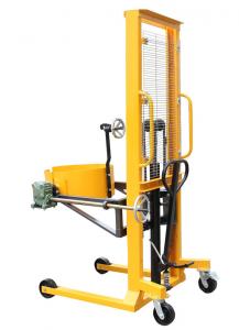China Manual Rotating Hydraulic Forklift Drum Lifter for Loading Steel and Plastic Drums wholesale