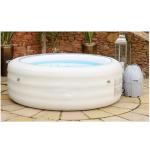 2.0m White Massage Inflatable Spa Hot Tub Whirlpool Bathtub