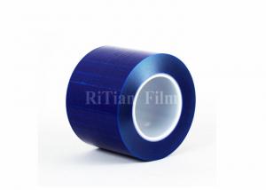 China Blue Transparent Polyethylene Protective Film Low Viscosity For Digital Camera / Glass on sale