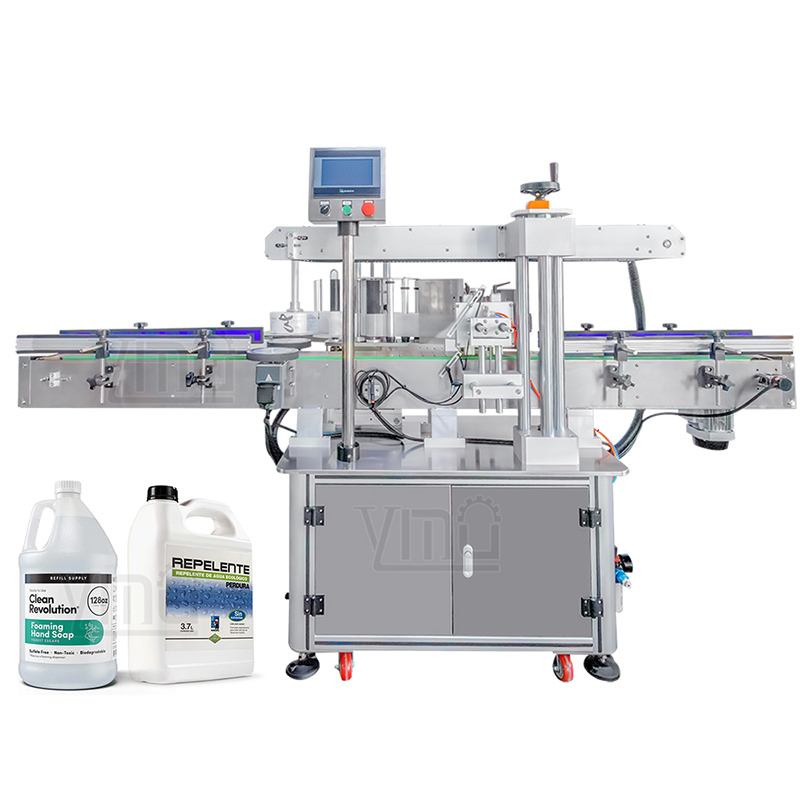 Automatic Labeling Machine Honey and Wine Bottles Label Printer Sticker Machine with Date Coding Print Function