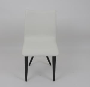China White Leather Fabric Furniture Dining Room Office Chairs Luxury Modern wholesale
