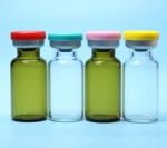 Brown 20ml Medical Glass Vial Neutral Borosilicate Glass Bottle For Injection