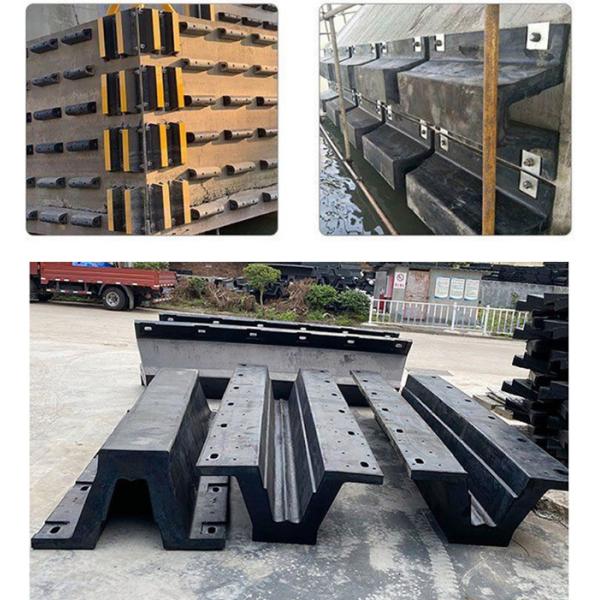 Customized Width V Rubber Fender For Marine Dock Ship Vessel
