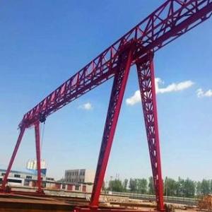 China Truss Beam Double Cantilever Gantry Crane Mh Type 5t ~ 20t Light Duty wholesale
