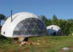 Small Half Sphere Party Banquet Marquee Tent 50 People Wind Resistant