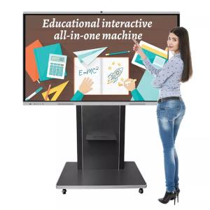 China Multimedia Meeting Classroom 65 Inch Interactive Whiteboard 3840x2160 wholesale