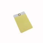 Customize Film Plastic Safety Tag Can Write Waterproof Vinyl Hang Tags