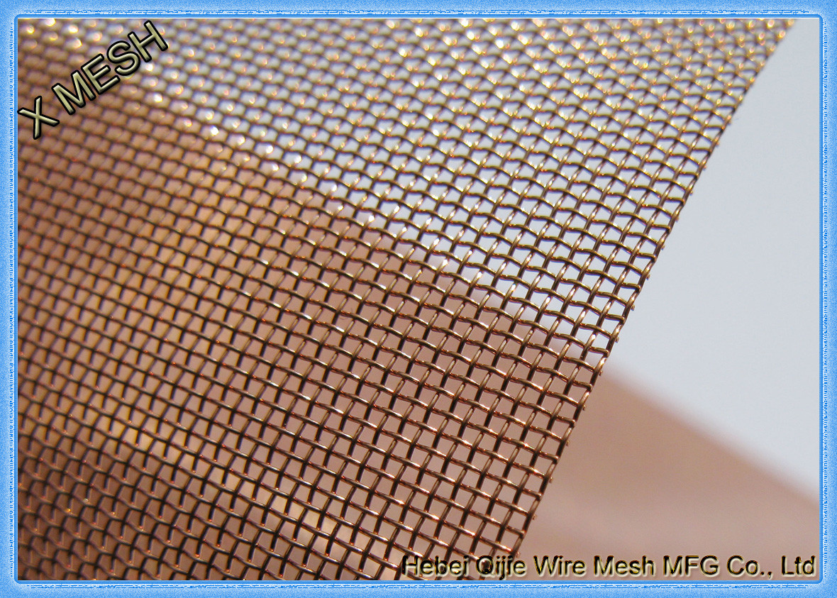 Pure Copper Woven Wire Mesh 