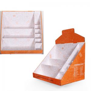 China Vapes Pantone Printing Corrugated Cardboard Displays Super Market Paper Display Box wholesale