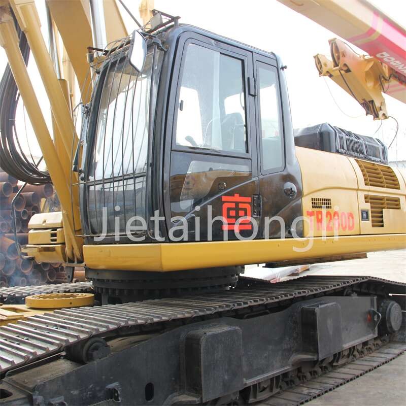 Piling Crrc Used Rotary Drilling Rig Cat C9 Engine