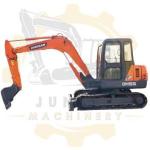 Korea Used Doosan DH55 Mini Excavator with 0.75m3 Bucket Capacity and Low