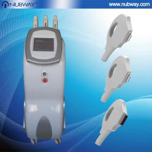 China 0.1-10.0ms,10-990ms IPL Laser Machines for Remove the Wrinkles with 3 handls wholesale