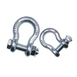 China General Industry G2130 Marine Hardware Hot DIP Galvanized Chain Anchor D Shackle OEM wholesale