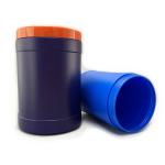 FDA Cylinder Coffee Plastic Powder Canister 1200ml Container With Lid