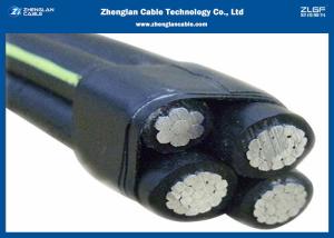 China Low Voltage ABC 2/3/4/5 Cores Aluminium 0.6/1kV Overhead Insulated Cable wholesale