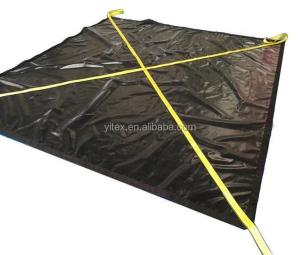 China Four Loops 18 Oz PVC Construction Snow Removal Tarp wholesale