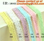 10m Vintage Style Cotton Crochet Lace Edge Trim Ribbon Sewing Ivory, White