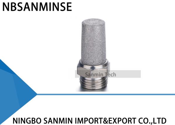 Stainless Steel Silencer Type Muffler Pneumatic Air Fittings NBSANMINSE BSL-SSA