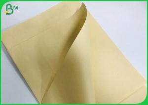 China Bamboo Pulp Material 70gsm 80gsm Unbleached Kraft Liner Paper For Envelope Bags wholesale