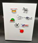 Tabletop Magnetic Dry Erase Whiteboard 15.75'' X 12'' For Kids Painting