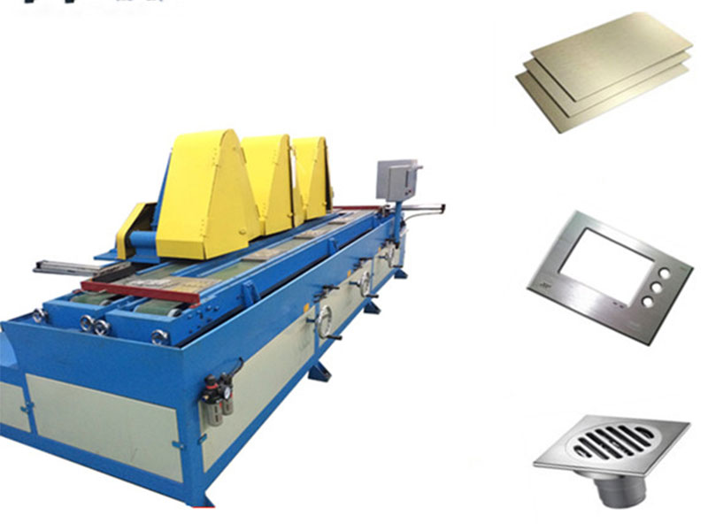 automatic hairline finishing flat grinding machine for metal sheet 
