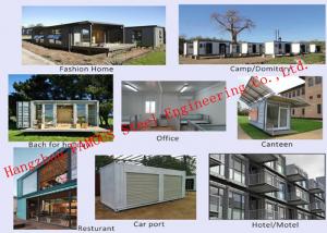 China Modern Environmental Prefab Container House Multi - Functional Mobile House Easy Assembling on sale