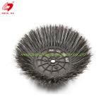 Flat Steel Wire Street Sweeper Brush Black Color Zhenda