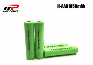 China 300 Cycles EN61951 1.2V 1050mAh NiMh AAA Batteries IEC on sale