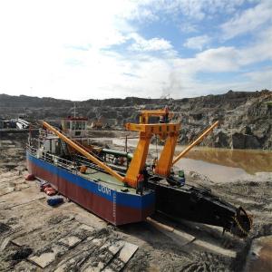 China 180000.000kg Gross Weight Cutter Suction Dredger with 1000m3/H Engine Power Capacity wholesale