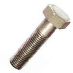 Alloy Steel / Carbon Steel / Stainless Steel Hex Head Fasteners With Fine Pitch