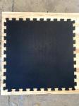 Pure Color or Black Ground Interlocking Rubber Floor Mat for Gym and Fitness