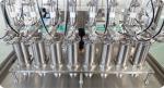 Chemical Liquid Bottle Filling Machine Piston Type 8 12 16 20 Head 50ml 250ml