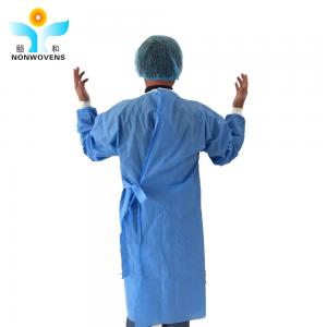 China Disposable Elastic Non Woven Gown Protective Spunlace SMS Medical Sterilization Cloth wholesale