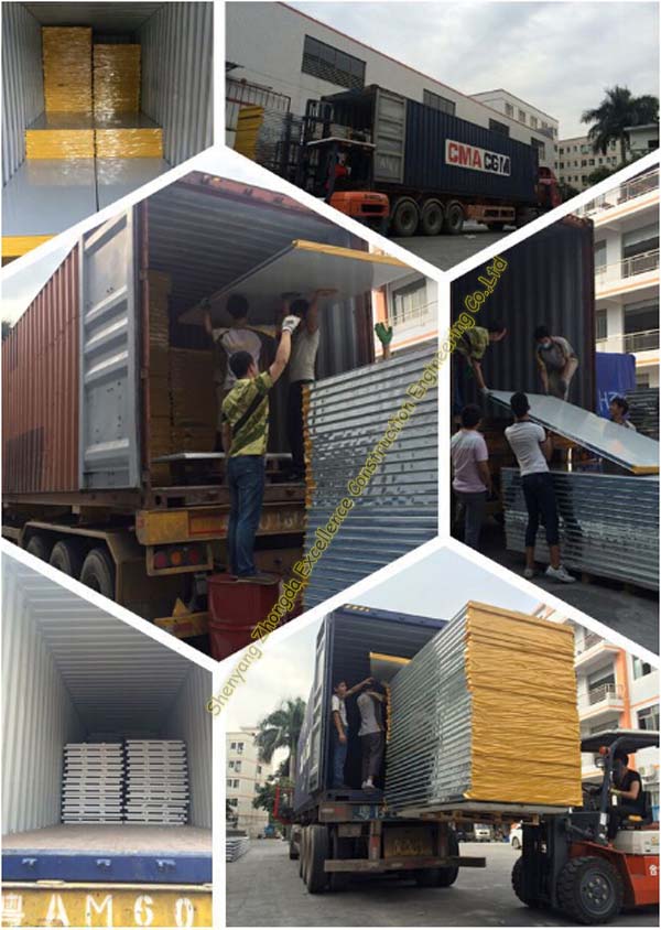 Fireproof wall rockwool m2 price sandwich panel