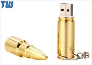 China Best Price Customized Keychain Bullet Disk Storage 128GB USB Thumbdrive wholesale