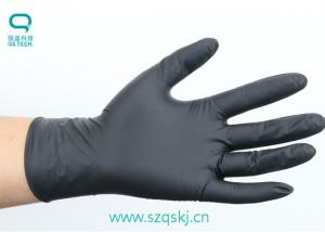 China 9 Good Conductivity Non Toxic No Allergic Nitrile Gloves For Factory Protection wholesale