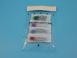 China Ziplock Lab Zipper Bio Hazard Biohazard Specimen Transport Poly Specimen Bag Transport Bag wholesale