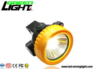 China 18650 Li Ion Battery 2.2Ah 0.74w 96lum LED Miners Cap Lamp wholesale
