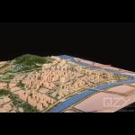 A 1/1500 Scale Model of Dongguan Weiyuan Island Urban Design Competition