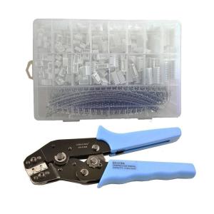 China 900pcs JST-XH 2.54mm Connectors Assortment Kit Crimping Tool Crimper Plier Set wholesale
