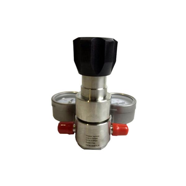 6000 Psi High Pressure Regulator Water Reducing Valve Back Pressure Regulator