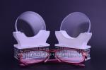 Hard Coating Semi Finished CR 39 Lenses , 1.56 NK55 Reading Glasses Lenses Blank