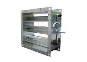 China Stainless Steel Duct Isolation Dampers , Industrial Desulfurization Baffle Door wholesale