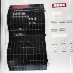 Sun-shading Device 580W Soft Solar Hybrid Inverter BIPV Module Photovoltaic